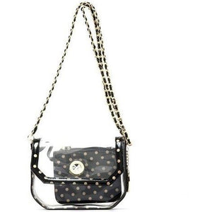 small clear crossbody purse