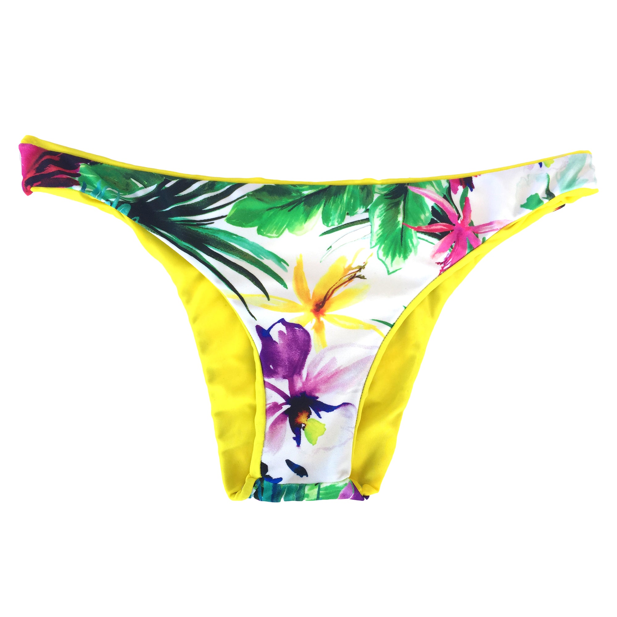 Sunset | CHEEKY BACK Reversible Sport Bikini Bottom – Pepper Swimwear