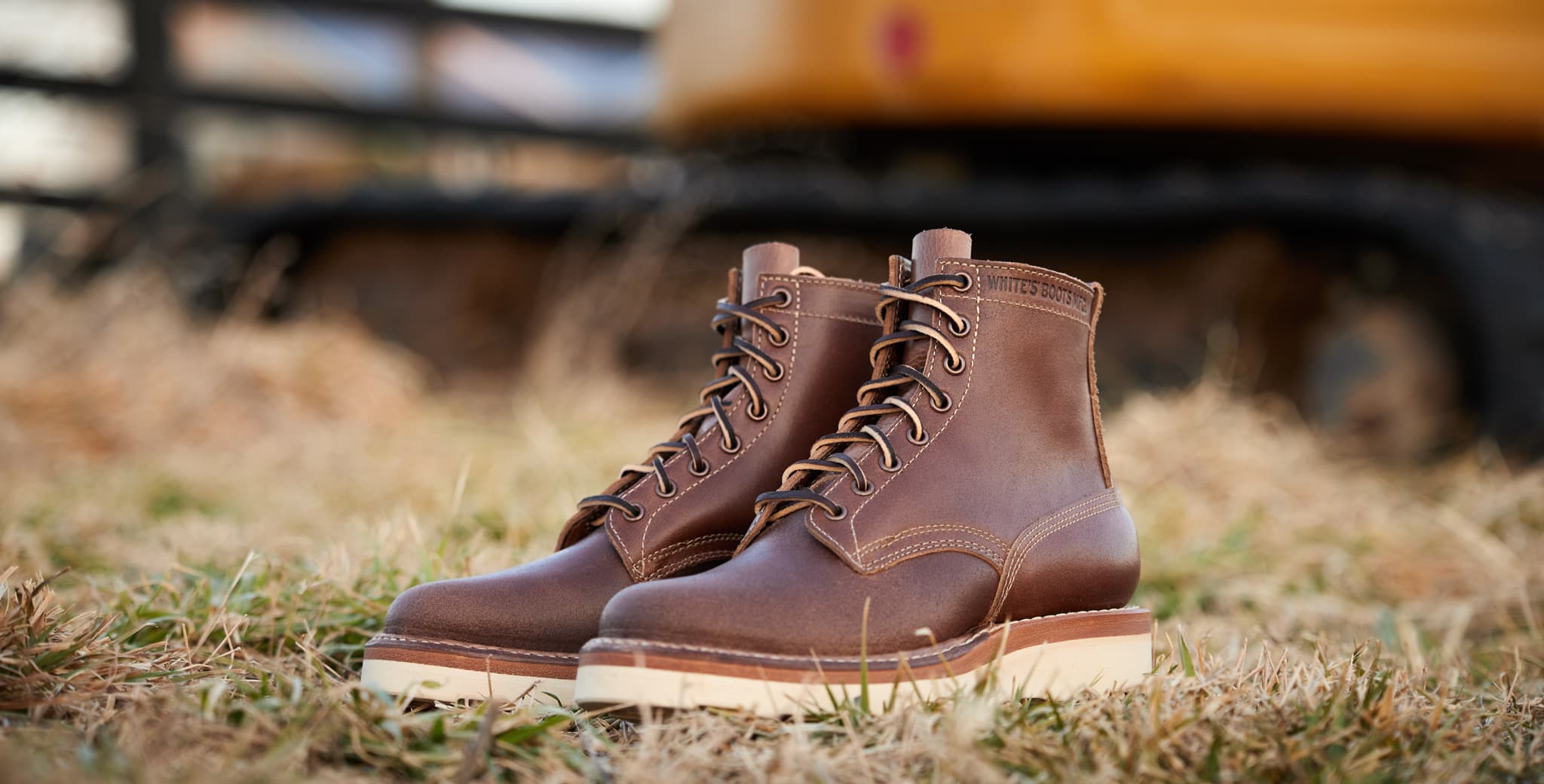 Division Road - Whites Boots - Cruiser 350 Natural Waxed Flesh