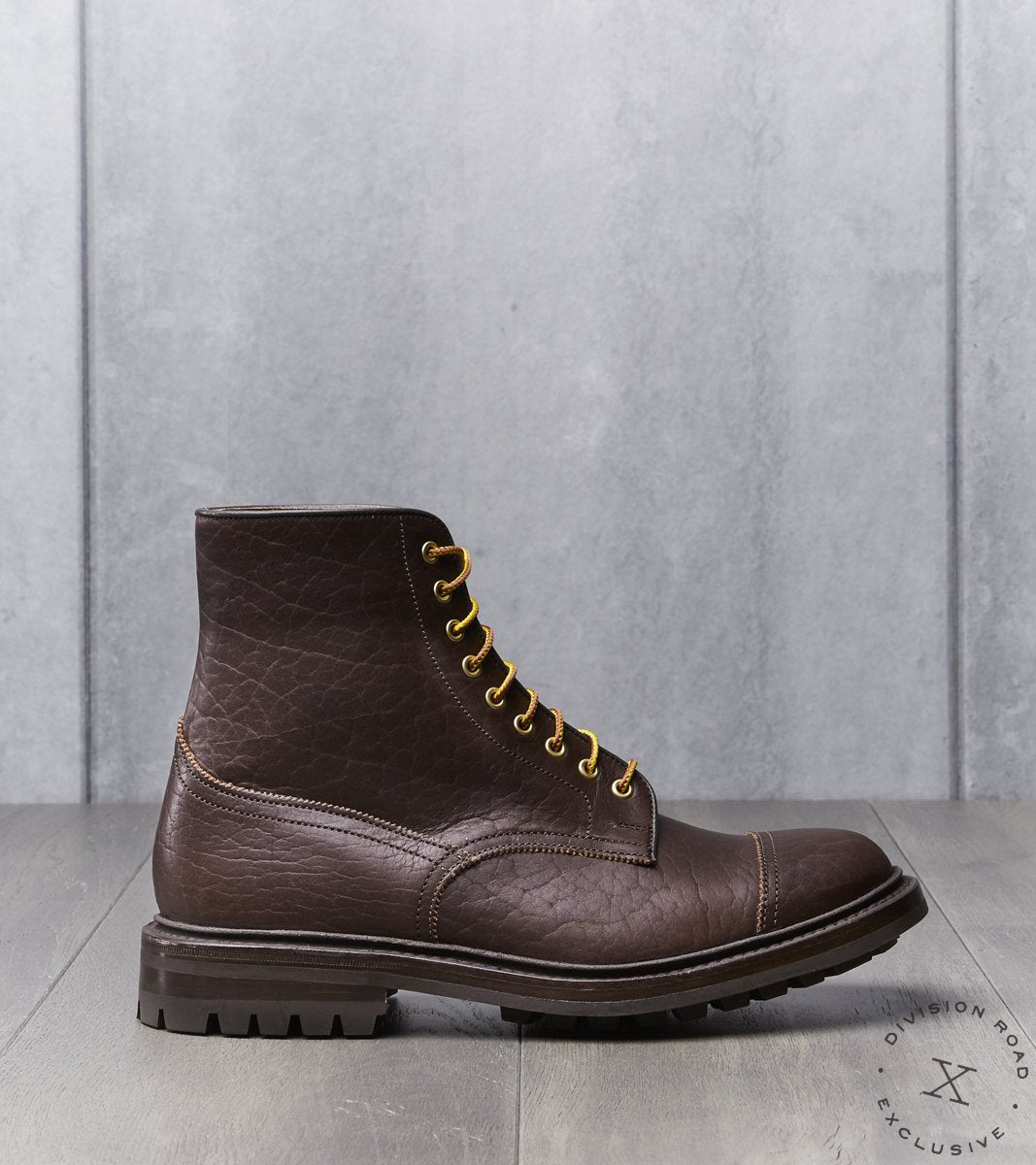 trickers army boot