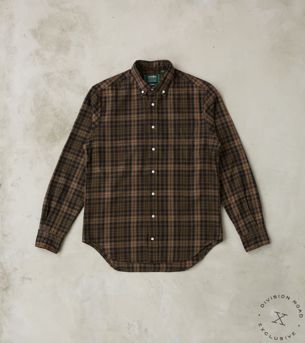 Interwoven Check Twill - Olive