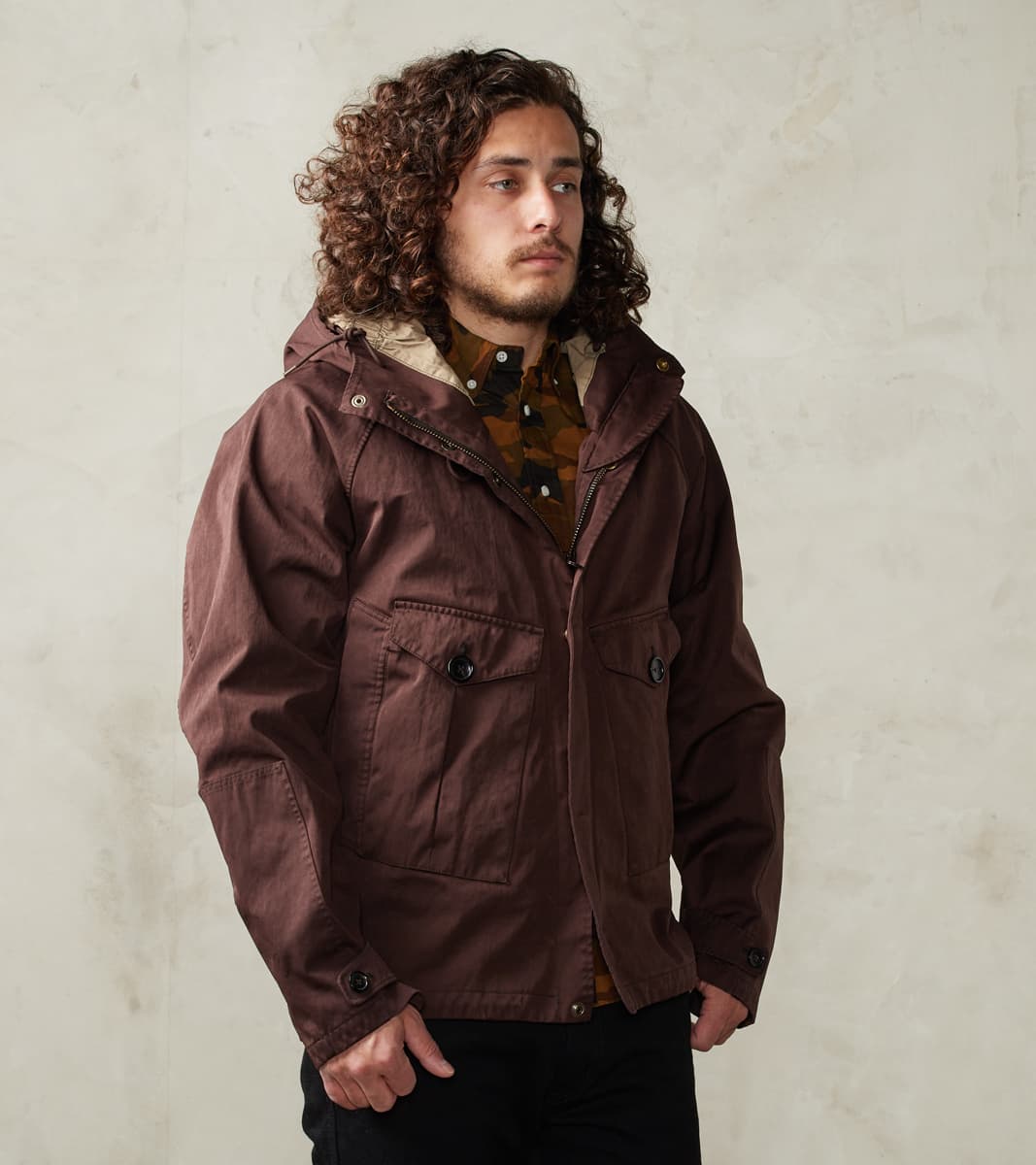 Ten C OJJ Tempest Anorak - Espresso – Division Road, Inc.