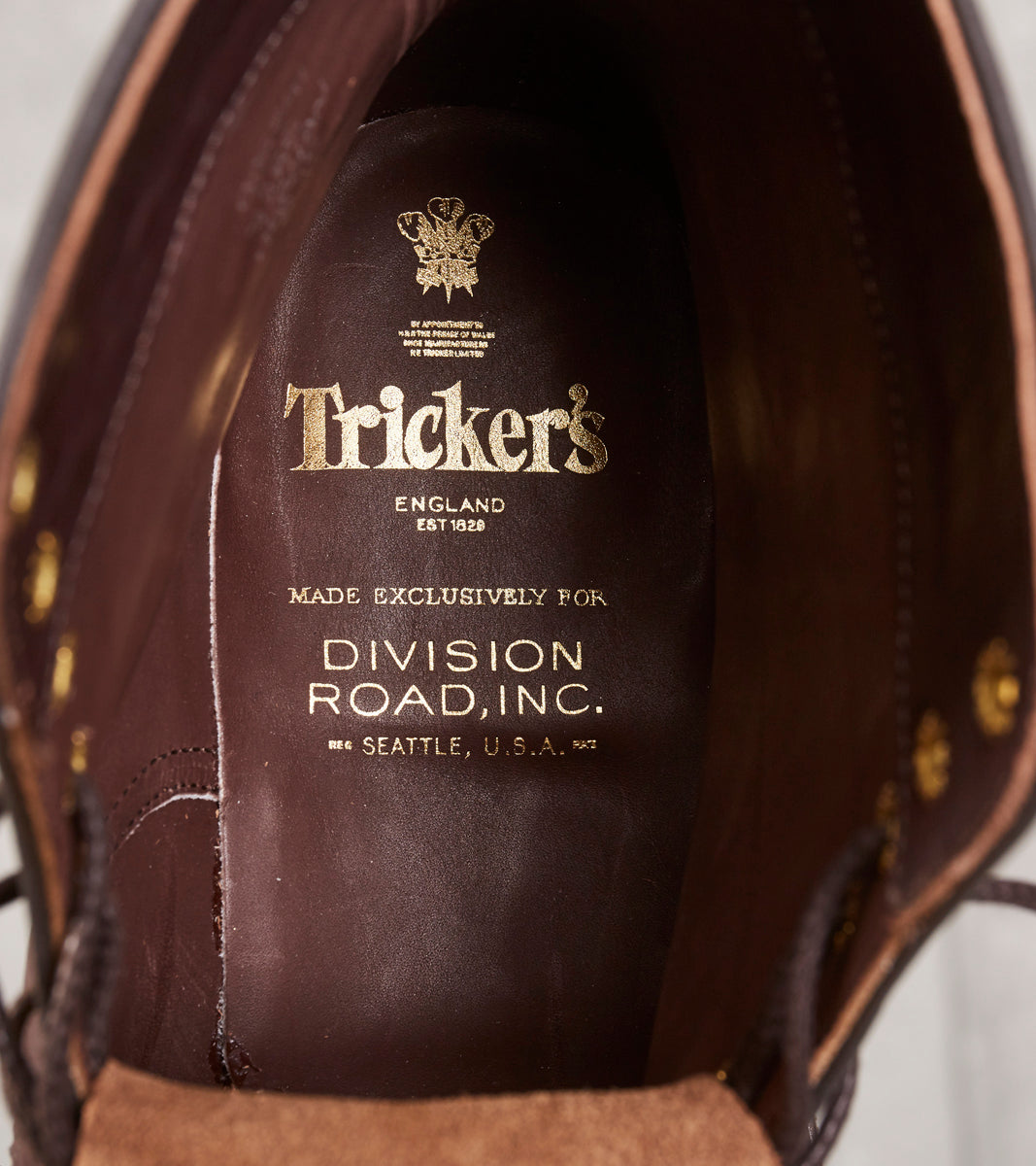 trickers army boots