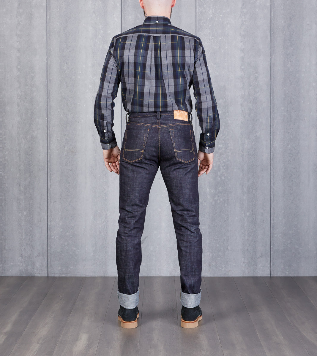 benzak denim developers bddxdr 711 high tapered 16oz gitman vintage size chart