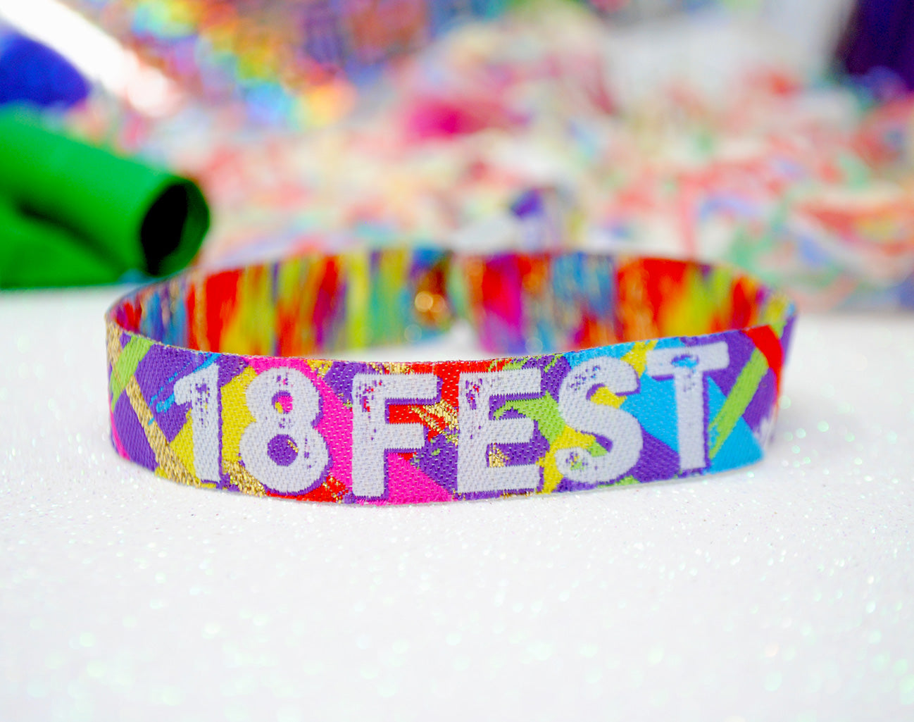 18 FEST 18th Birthday Party Festival Wristbands