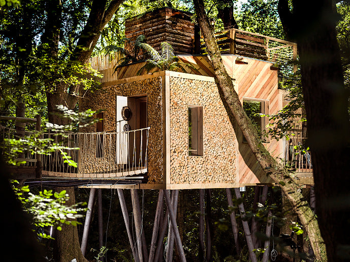 crafty camping treehouse