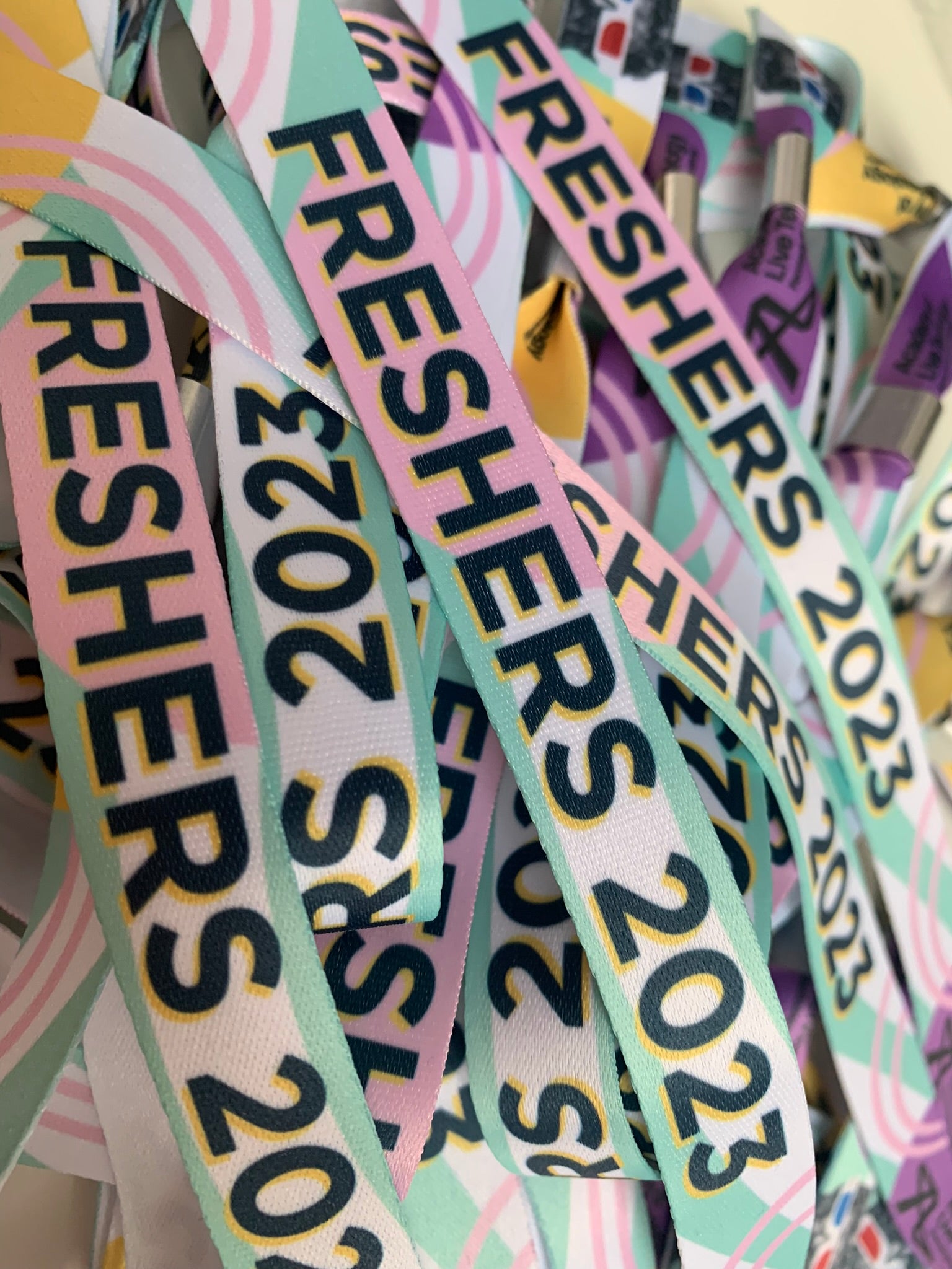 Freshers week university wristband life