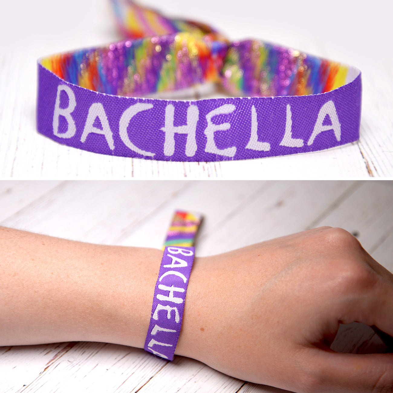 bachella theme bachelorette party wristband favors