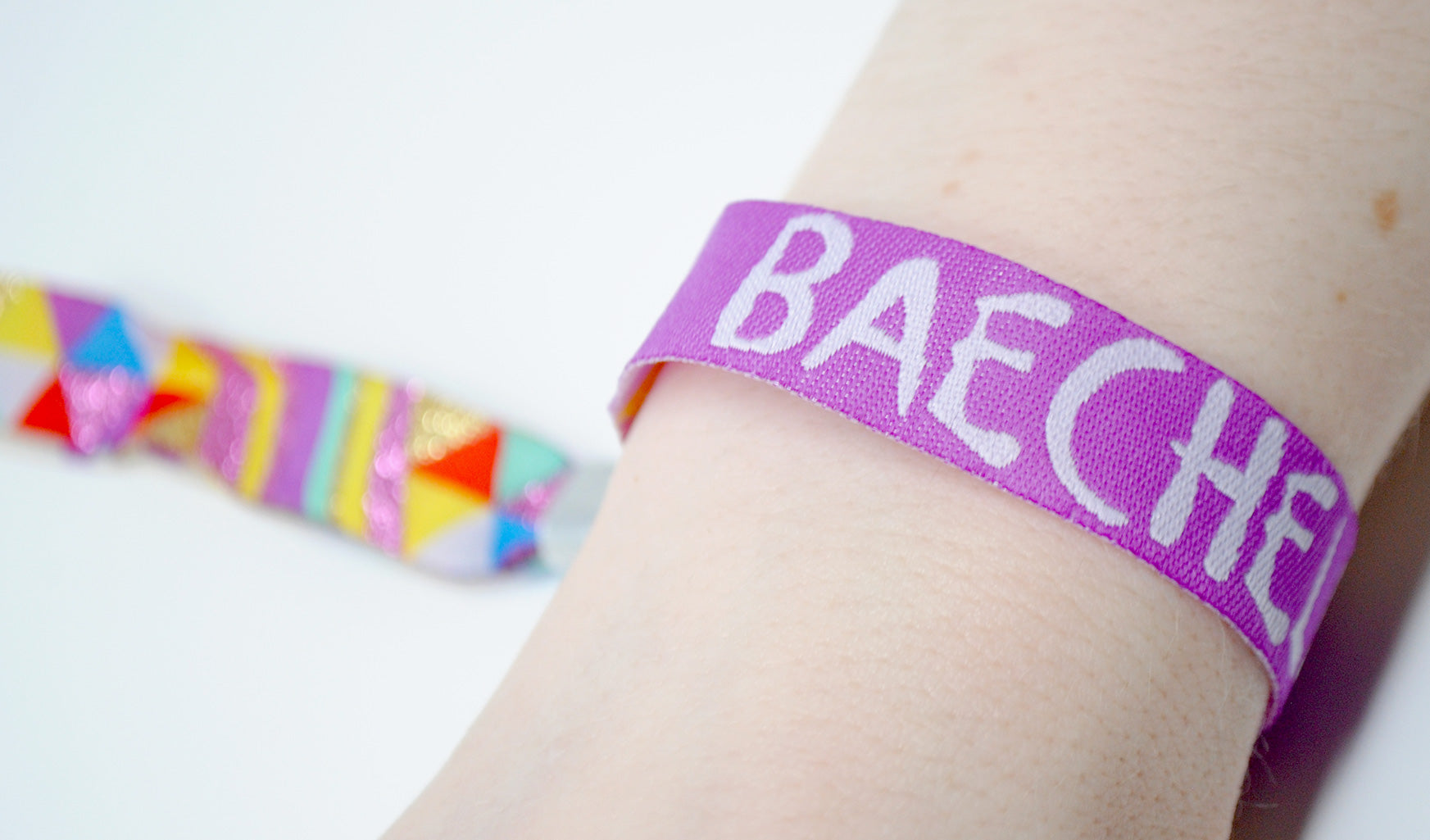 baechella festival wristband party favors