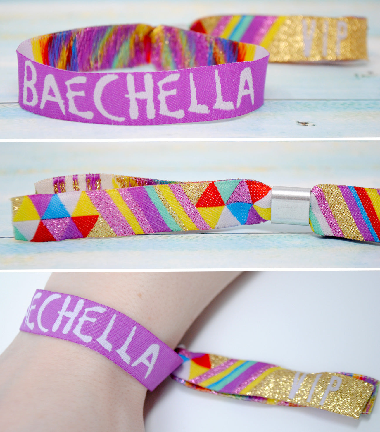 baechella party accesories wristband bracelets