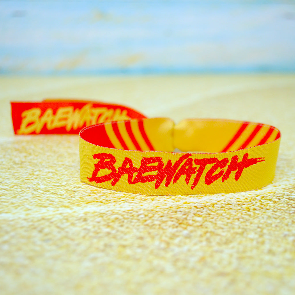 baywatch fancy dress HEN party wristbands