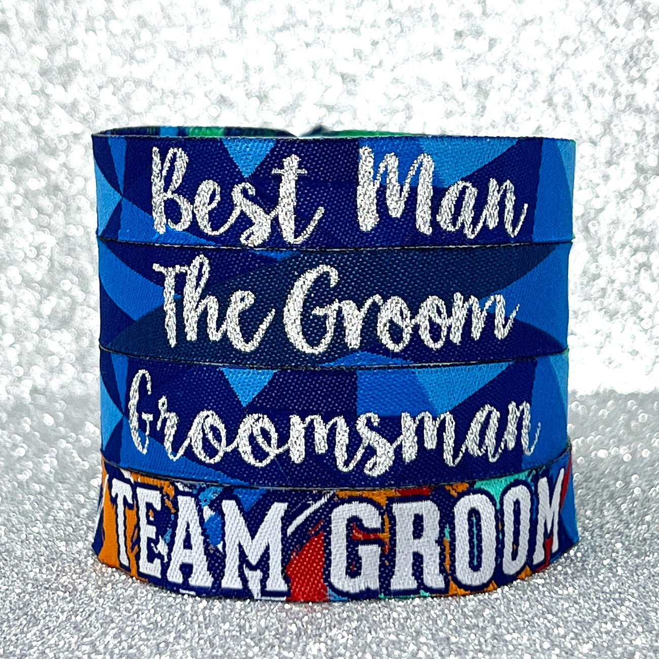 best man groomsman team groom stag party wristband
