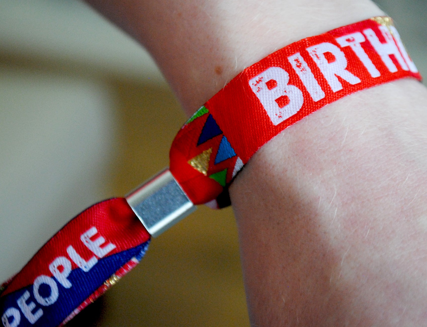 birthday party generische Festival Partyarmbänder