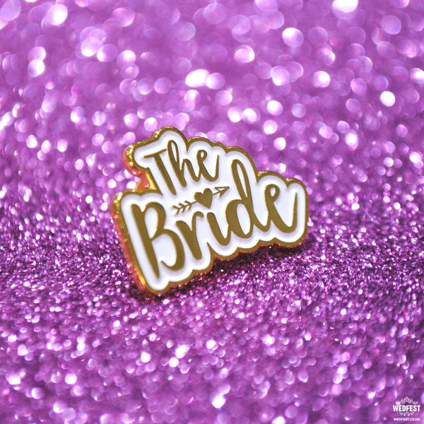 the bride hen party favours badges