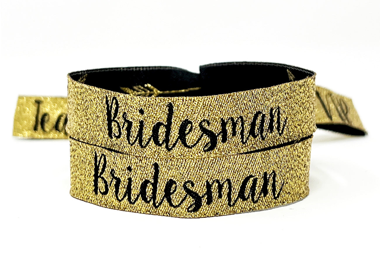 bridesman hen party wristband