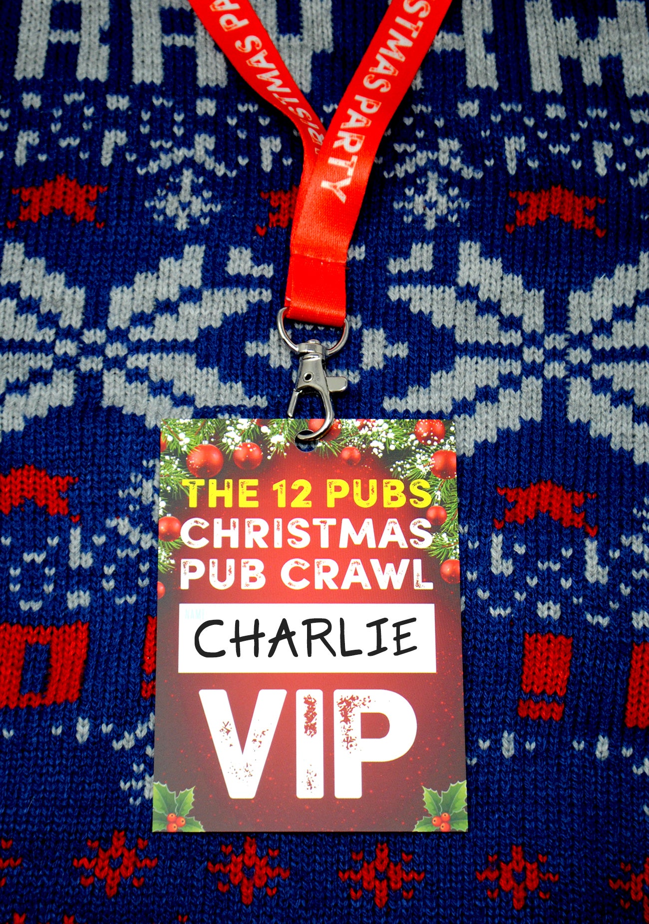 the 12 pubs of christmas pub crawl list vip lanyards