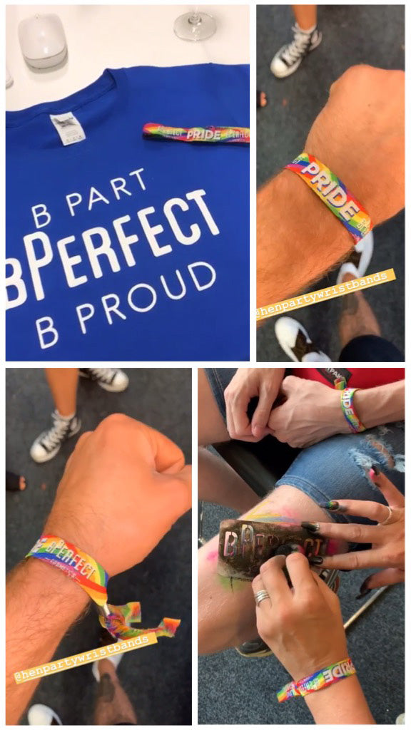 custom pride event wristbands manufacturer