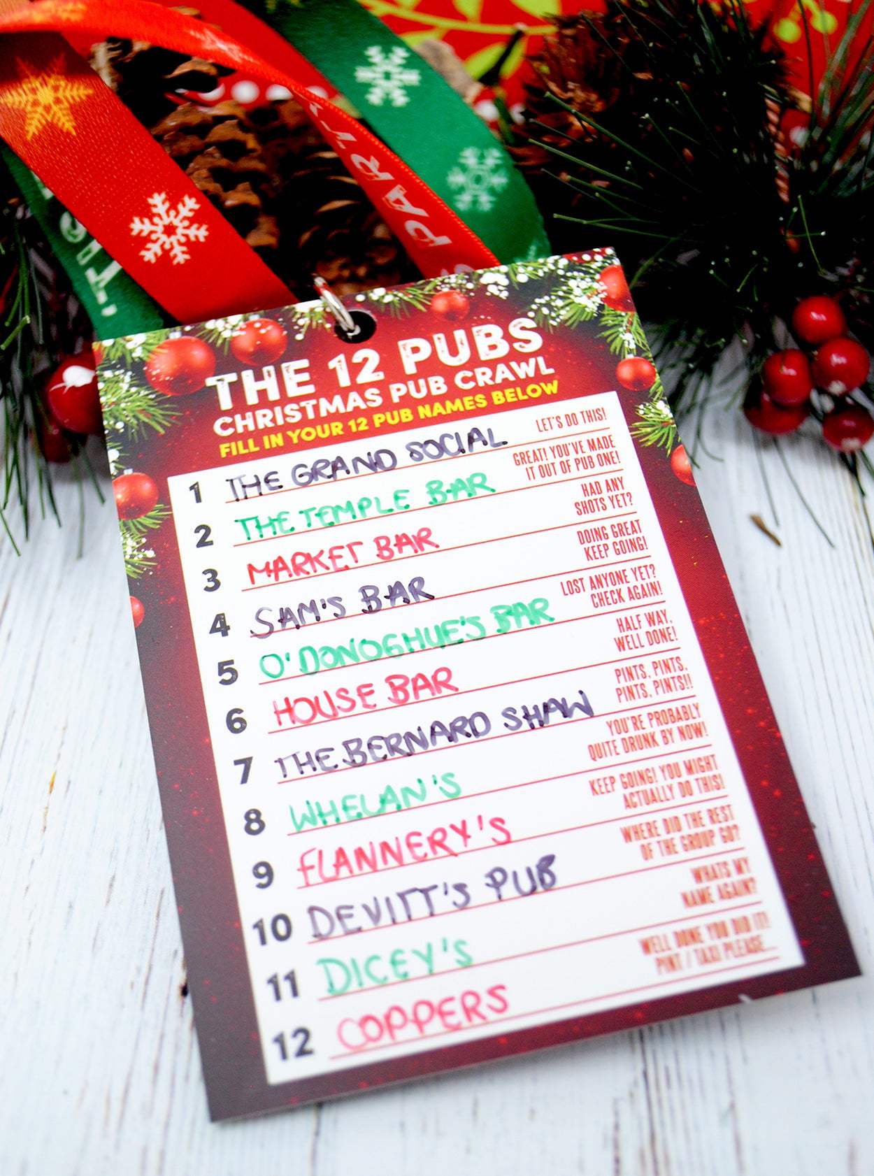 the 12 pubs dublin pub crawl christmas