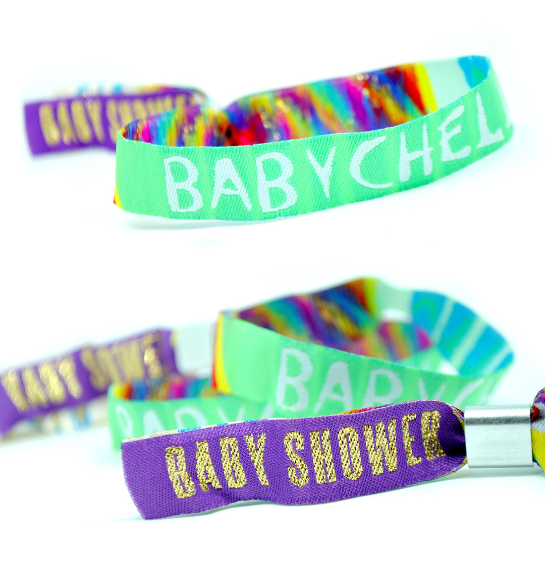 BABYCHELLA baby shower wristbands