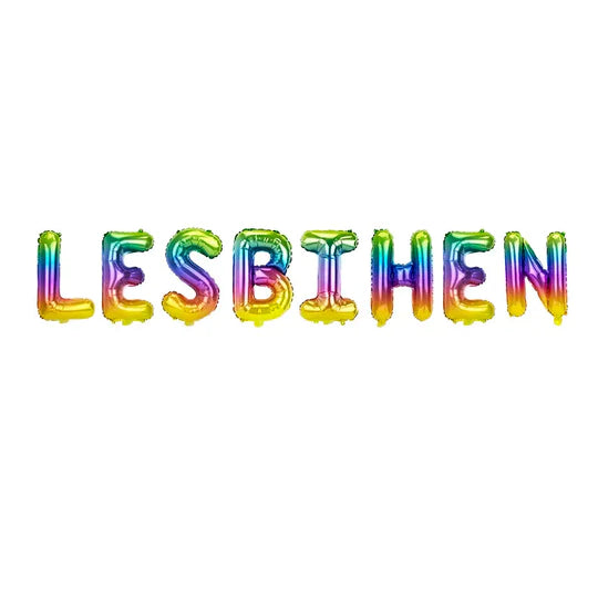 Lesbihen balloons lesbian hen party