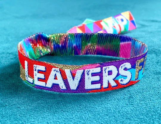 leavers wristbands school leavers festival wristband