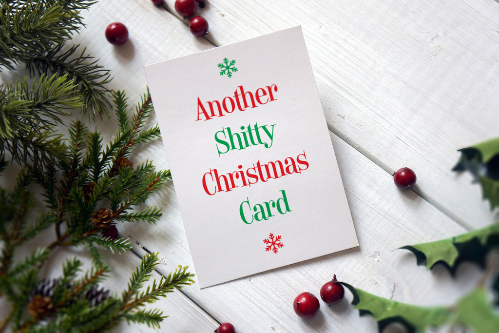 funny rude offensive shitty funny christmas cards 