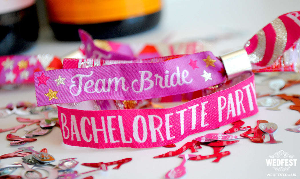 team bride bachelorette party bracelets