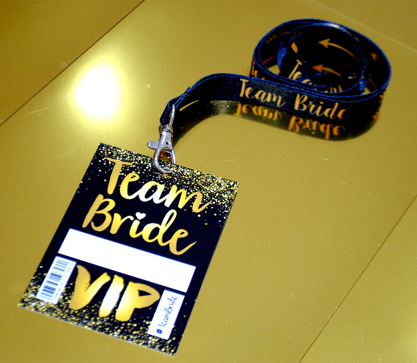 team bride hen party lanyards