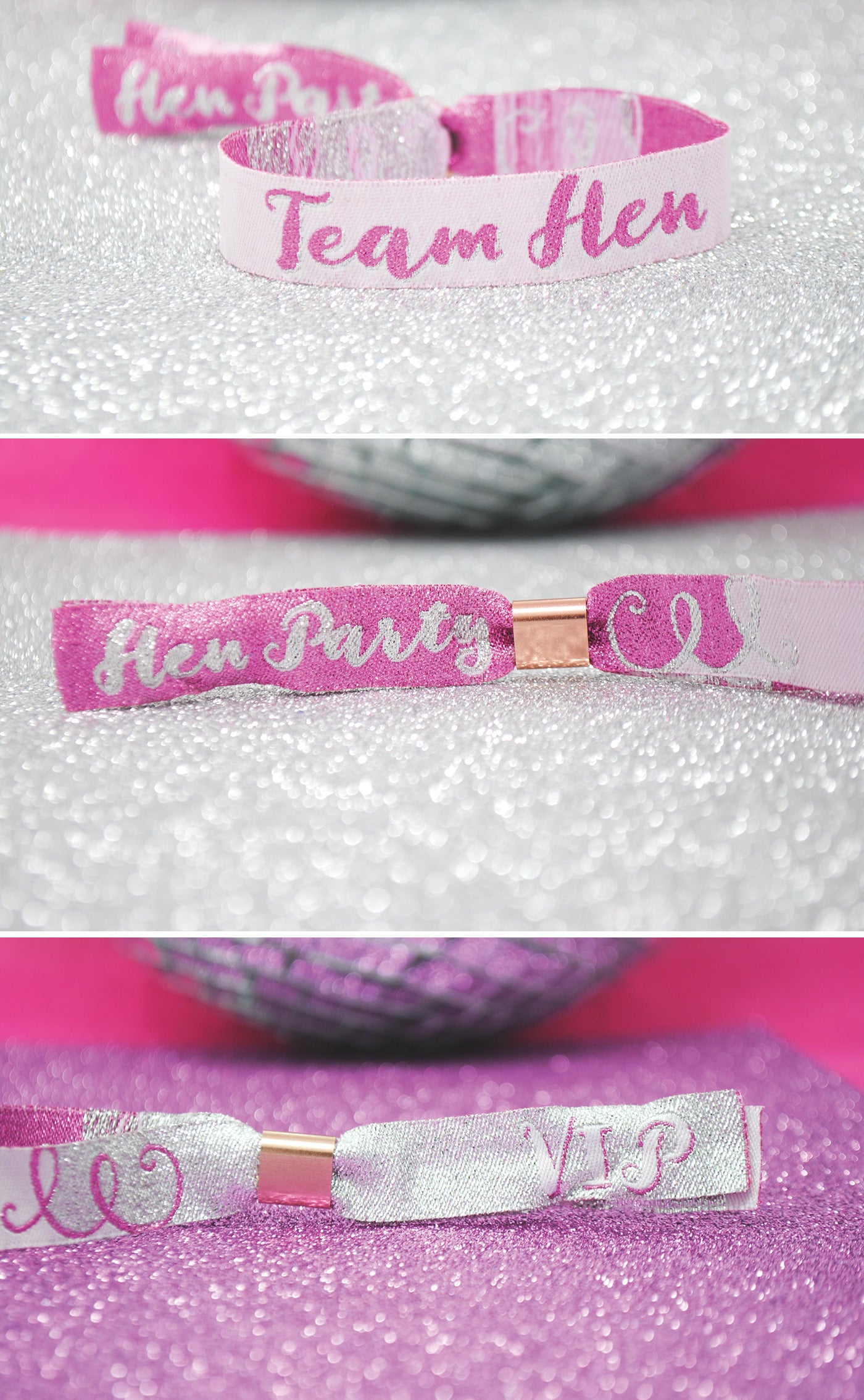 team hen hen party wristband accessories