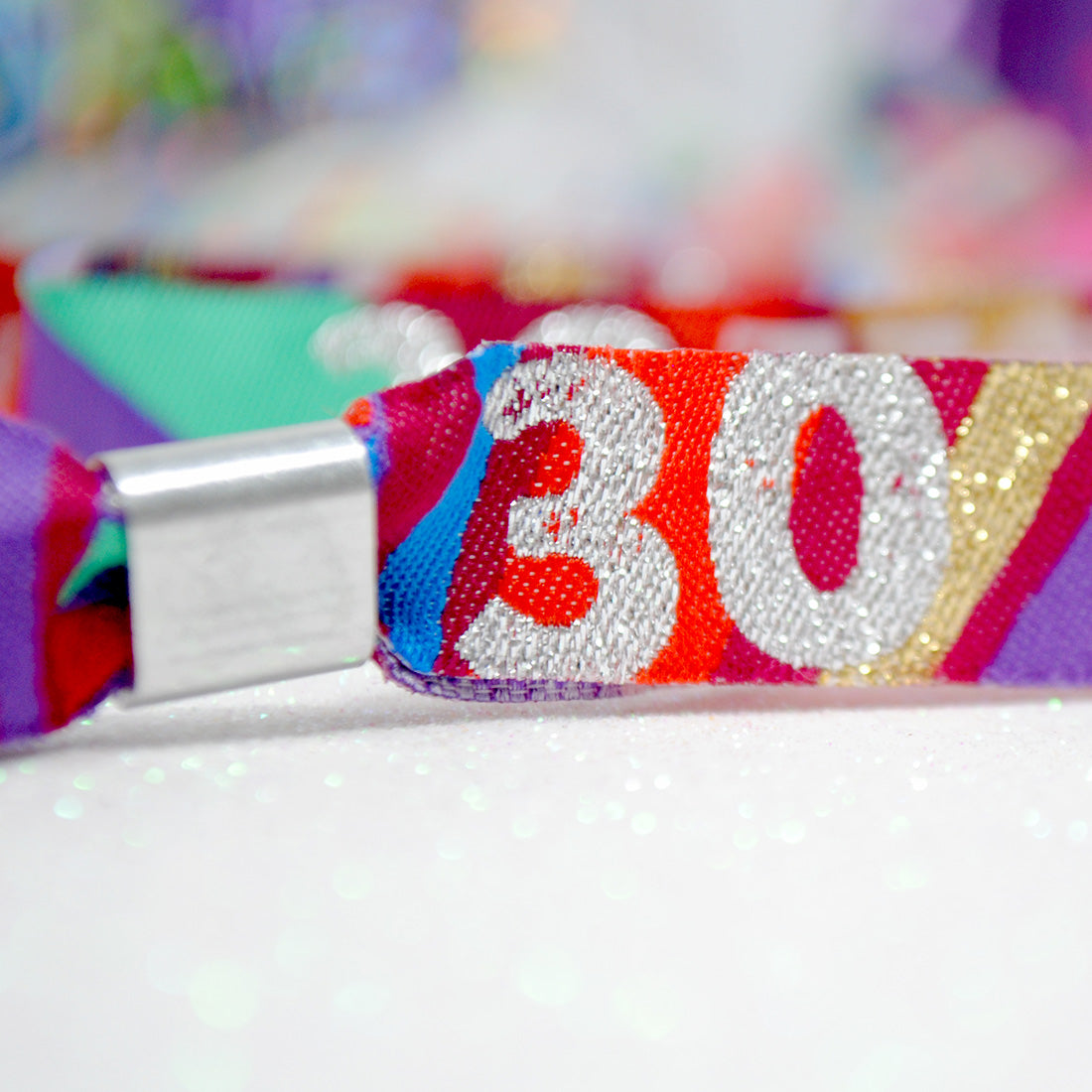 30th birthday party wristband PARTY FAVOURS