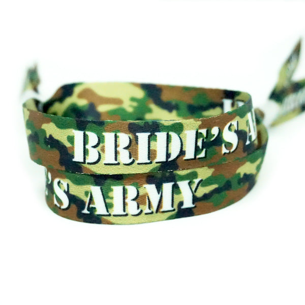 Army Theme Camouflage Hen Party Wristbands Accessories | Hen Party ...