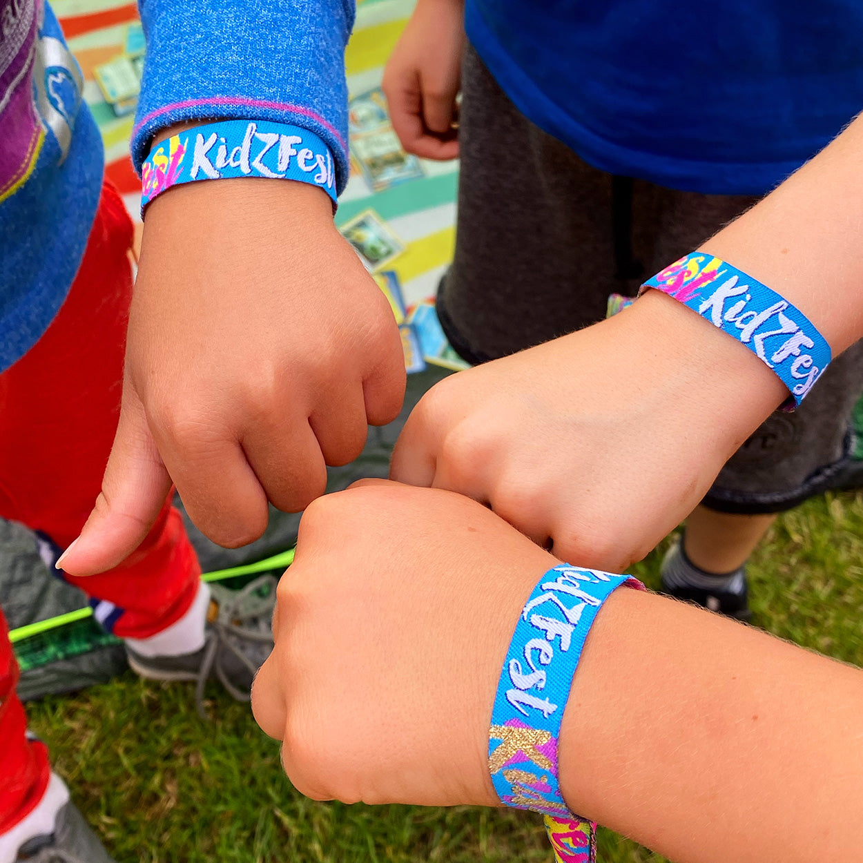 KIDZFEST KIDS Festival Party Wristbands