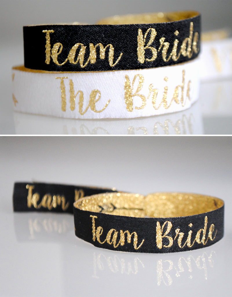 team bride wristbands hen party accessories