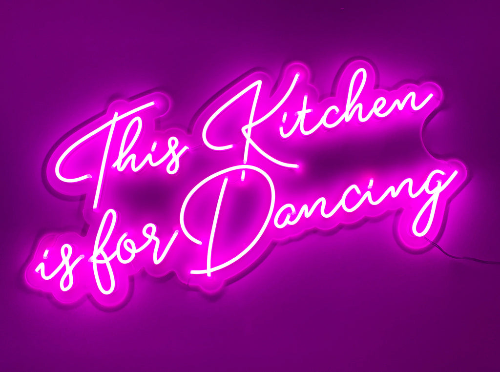 This Kitchen Is For Dancing Neon Sign Hen Party Wristbands Team   This Kitchen Is For Dancing Neon Signage 1024x1024 