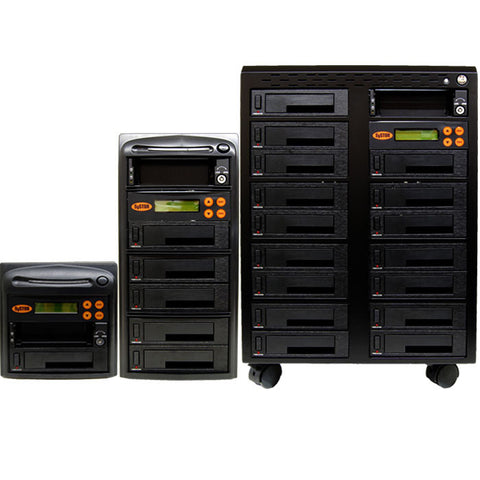 Systor 1 to 5 SATA 600MB/S HDD SSD Duplicator/Sanitizer - 3.5