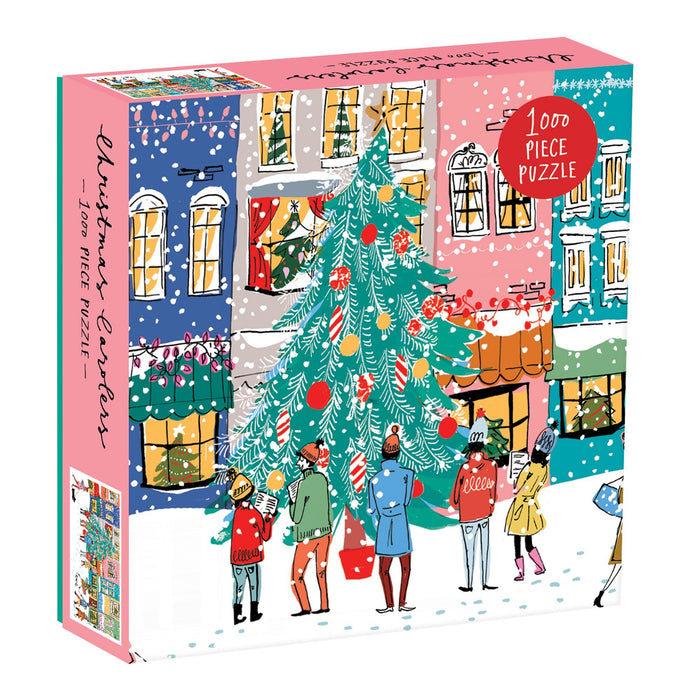 Christmas Puzzle, 1000 Pieces Jigsaw by Spilsbury, Cozy Santa