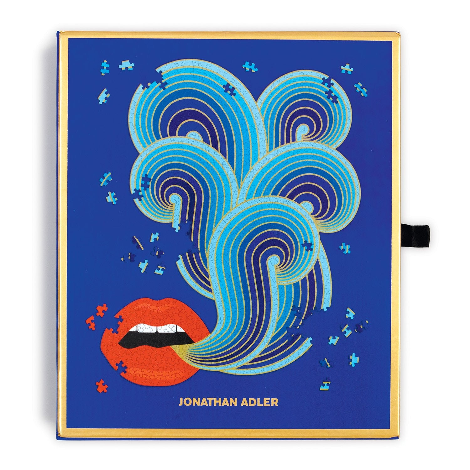 Jonathan Adler Rainbow Hand 750 Piece Shaped Puzzle | Galison