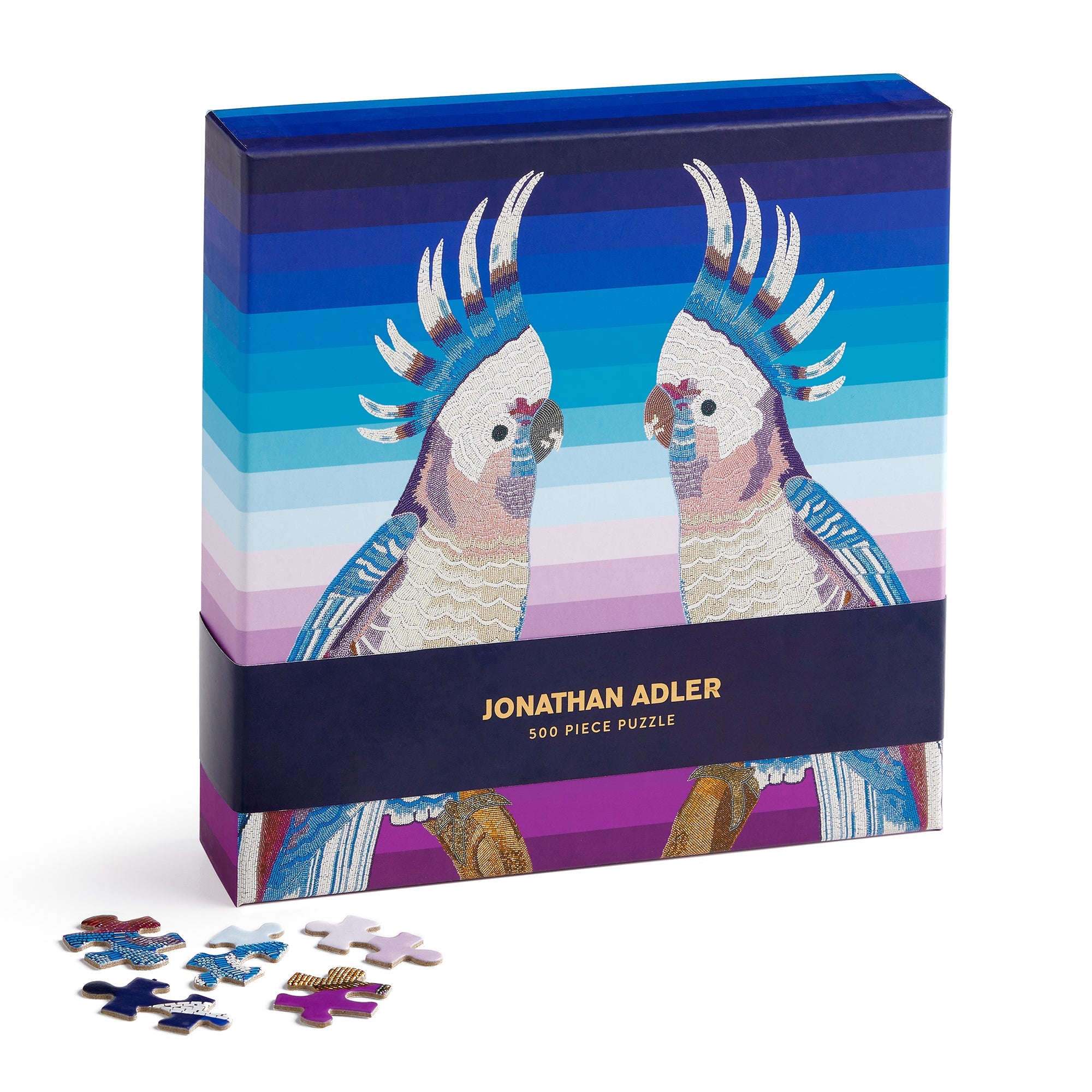 Jonathan Adler Bargello 1000 Piece Panoramic Puzzle – Galison