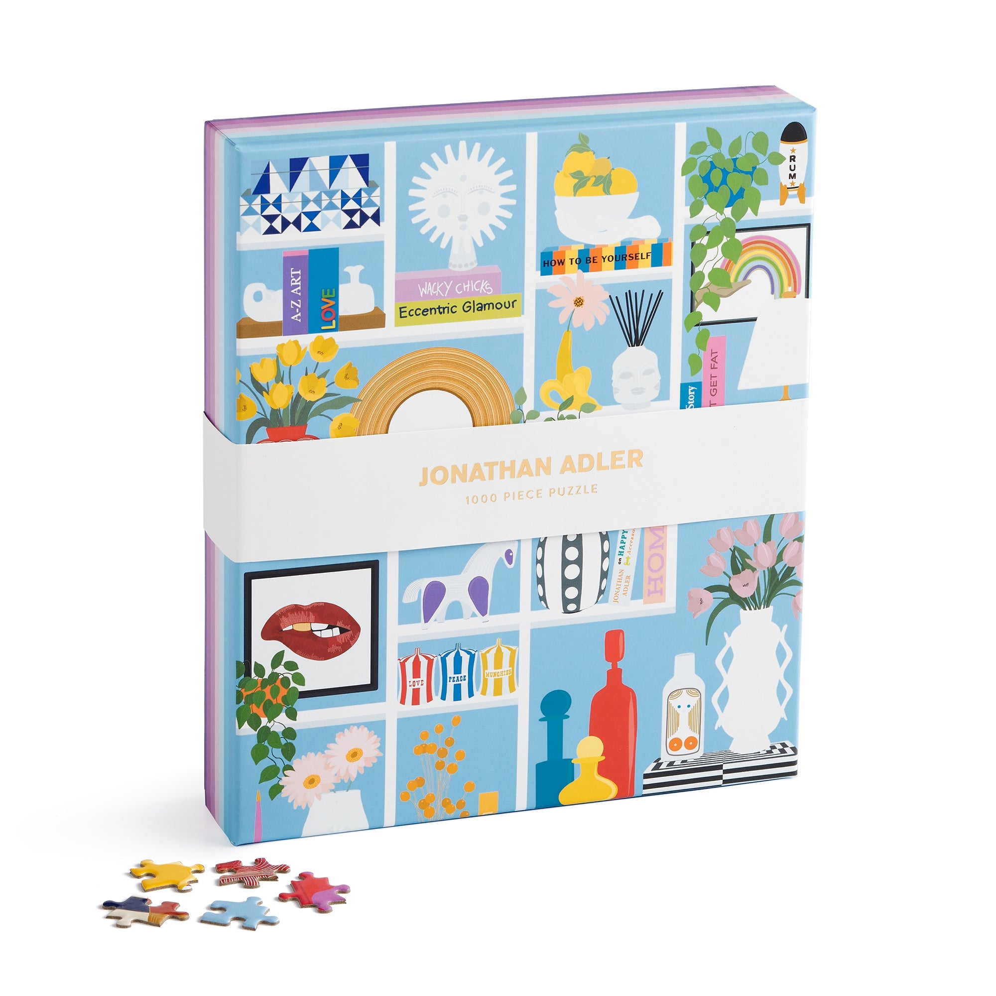 Now House by Jonathan Adler 1000 Piece Vertigo Puzzle | Galison