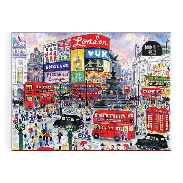 Evening in Paris 1000 piece jigsaw puzzle — WHISTLESTOP BOOKSHOP