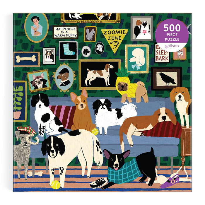 Dogs With Jobs 500 Piece Puzzle by Galison, Eloise Narrigan
