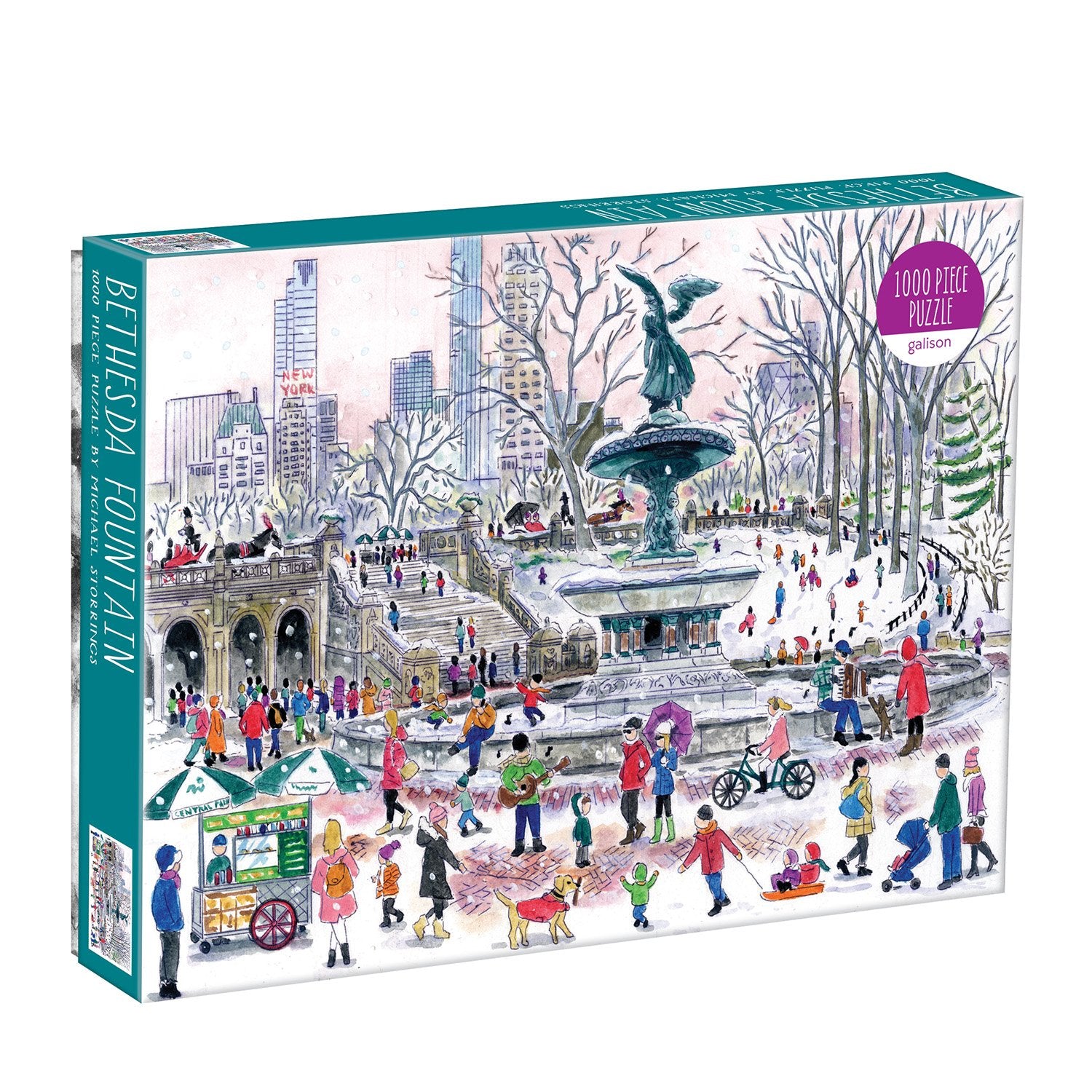 Michael Storrings New York Public Library 1000 Piece Jigsaw Puzzle 