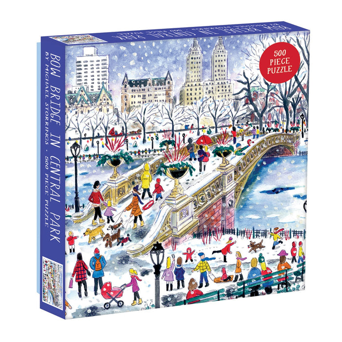 Michael Storrings Christmas in France 500 Piece Puzzle – Galison