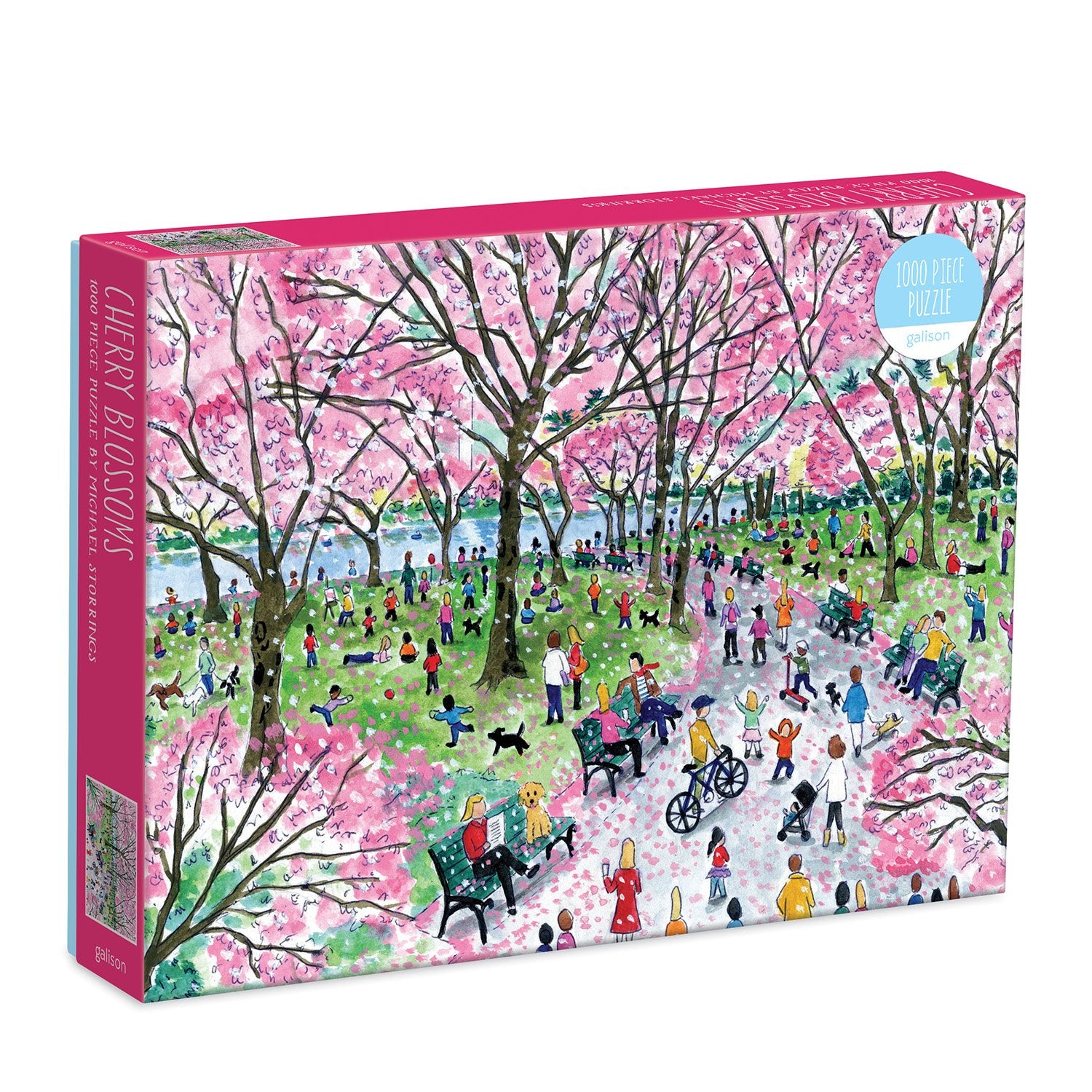 Michael Storrings Cherry Blossoms 1000 Piece Puzzle Galison