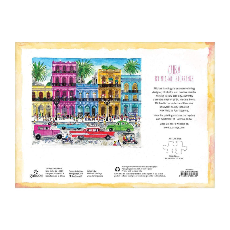 Michael Storrings Paris 1000 Piece Jigsaw Puzzle