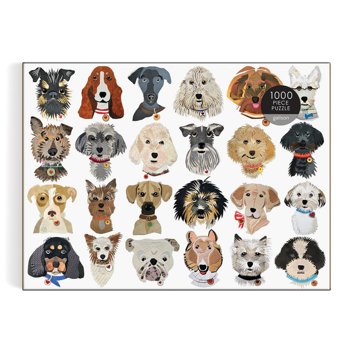 Galison Dogs with Jobs Puzzle, 500 Pieces, 20” x 20” – Jigsaw Puzzle  Featuring an Amusing Illustration of Dogs – Thick, Sturdy Pieces,  Challenging Family Activity, Great Gift Idea : Galison, Narrigan, Eloise:  Toys & Games 