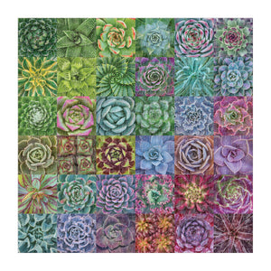 Succulent Spectrum 500 Piece Puzzle | Galison