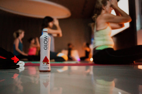 GLOW Sparkling Electrolyte Hydration x Core Power Yoga