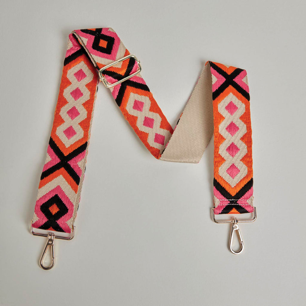 Replacement Straps for Wanderlust Crossbody Bag - Pink Aztec – Funky Monkey  Fashion Accessories