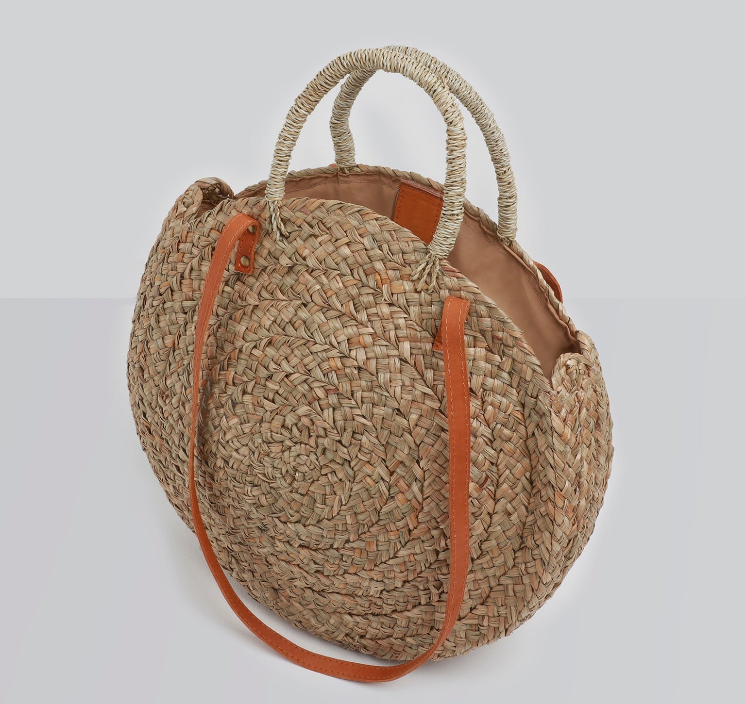 Corfu Circular Basket Bag – Betsy & Floss